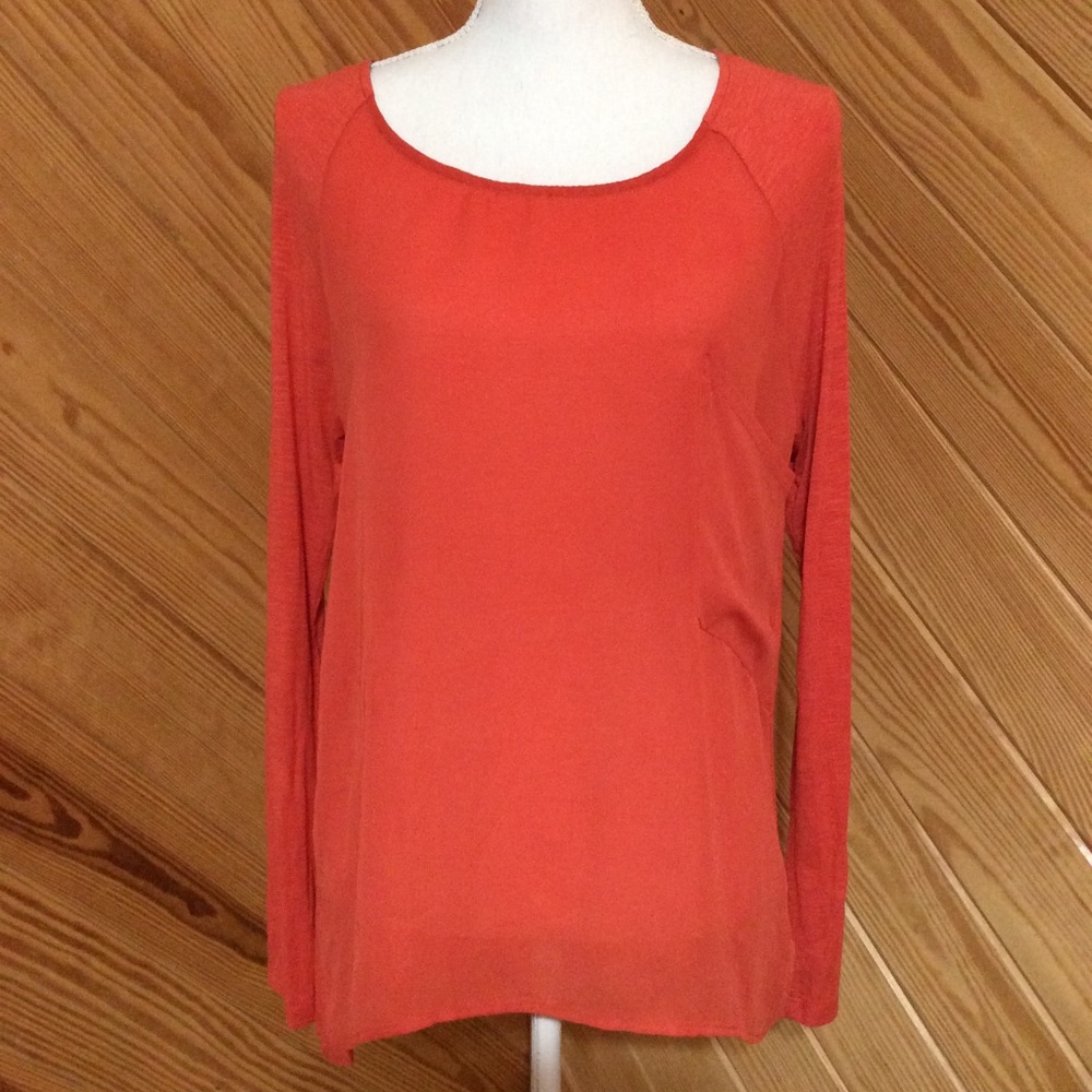 Anthropologie Dolan Long Sleeve Top Size Small